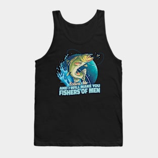 Fish Sea Animal Jumping a Fish and the Quote Life is Better At the Lake Fishing Tank Top